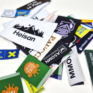 직조라벨 주문제작 브랜드라벨 의류라벨 다스에티켓