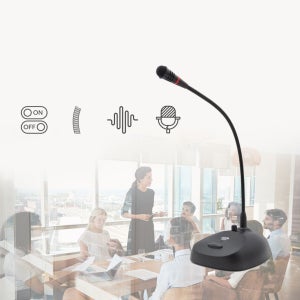 Coms 스탠드형 콘덴서 마이크 구즈넥타입 강의 발표