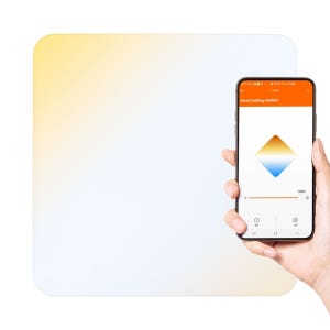 정사각방등 오스람 레드밴스 스마트 와이파이 리모콘 조명 100W, 2700K - 6500K