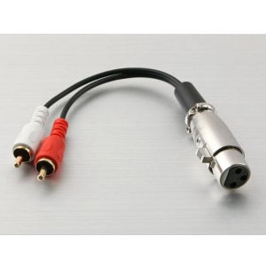 캐논 2RCA 케이블 15cm 3P Mic(F) 2RCA(M) 스피커