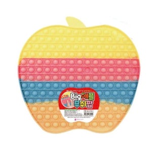 푸쉬팝 장난감 뽁뽁이 푸시팝 키덜트 토이 사과 30cm
