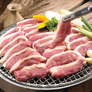 봄날애 생오리 로스 국내산 무항생제 슬라이스 오리고기 구이 캠핑 500g