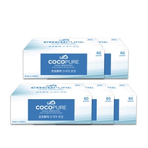코코퓨어 코세척 코세정제 코세정 분말 60포 5개