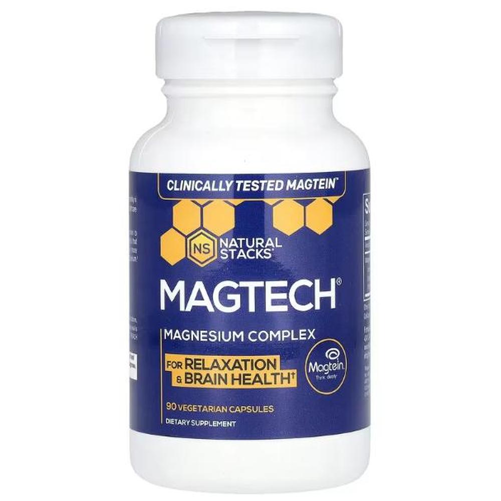 네츄럴스택스 <b>MagTech 마그네슘 컴플렉스</b> 베지캡슐 90정