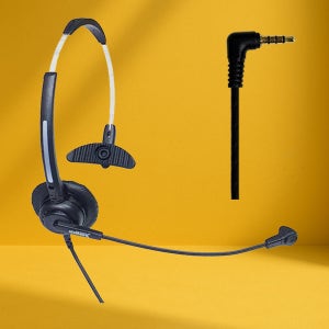 FreeMate DH-011T 콜센터 헤드셋 노트북 3.5mm용 고객센터 상담용
