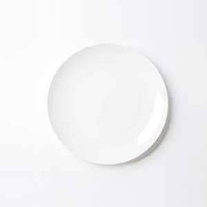 업소용 도자기 리하우스 뉴본 한식원형접시 12인치