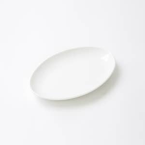 업소용 도자기 리하우스 뉴본 한식타원접시 12인치