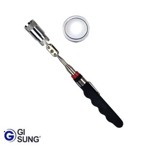 기성 5단길이조절 강력자석 LED 마그네틱 픽업툴 GPT-522