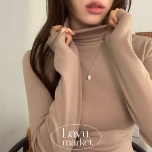 한파잘가👋 부드럽고 뽀송한 기모 스탠다드 폴라티 5color