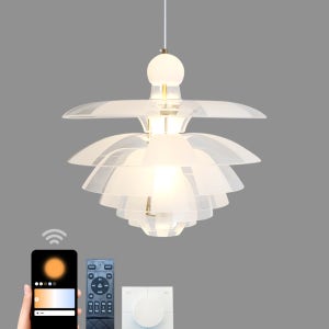 CCT+IOT 펜던트 조명 베루나 식탁등 20W 색변환 원격제어 앱 리모컨 인테리어 조명