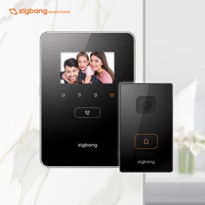 직방 SHT-3625 비디오폰 인터폰 월패드 디지털방식 아파트 현관 초인종 포함 세트