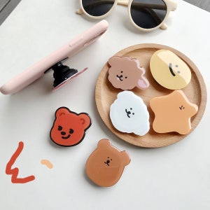 강아지 그립 톡 퍼피 비숑 말티즈 캐릭터 그림톡 스티커 맥세이프 호환 자석