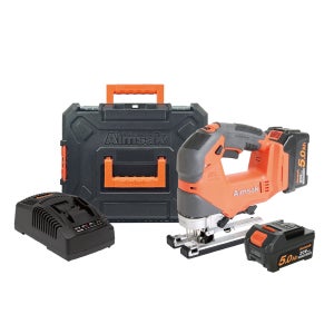 아임삭 충전 직소 무선 직소기 20V 5.0AH 배터리2개 속도조절 BL18J705