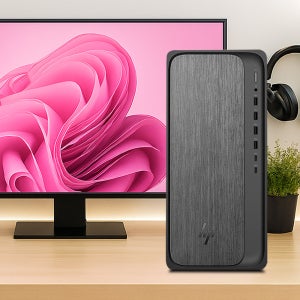 HP 2025 데스크탑 인텔 U7-265 RX7600 DDR5 64GB 2TB 윈도우11프로 미니타워 PC 컴퓨터본체 옴니데스크 M03-0028KR RX7600 그래픽