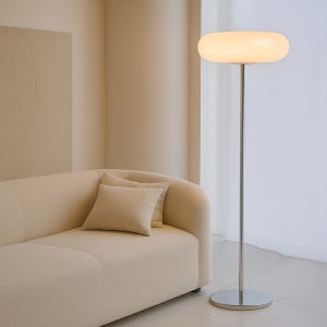 스피아노 도나 LED 플로어 장스탠드 크롬 인테리어 조명