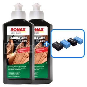 소낙스 가죽보호제-250ml 2개+도어가드 자동차 레더 시트 코팅