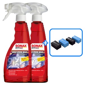 소낙스 고속코팅왁스-500ml 2개 자동차 광택제 물왁스 카나우바