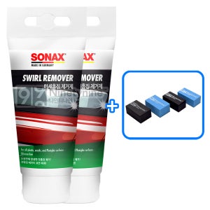 소낙스 스월리무버-75ml 2개+도어가드 자동차 컴파운드 미세 흡집 기스제거