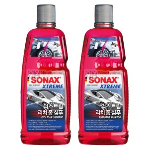 소낙스 익스트림 리치 폼 샴푸-1L 2개 자동차 카워시 카샴푸 셀프 거품 세차