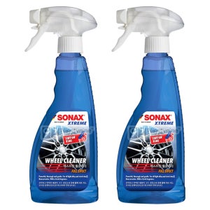 소낙스 익스트림 휠클리너-500ml 2개 자동차 차량 휠손상 복원 분진 철분 세정