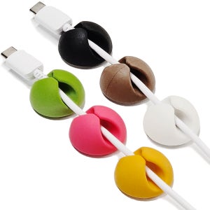 리빅스 다용도 케이블 고정홀더 케이블 전선 정리고리 선정리 고정클립