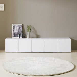 NEW 솜씨방 안나 LPM 2000 2단 낮은 수납장 세트 속 깊은