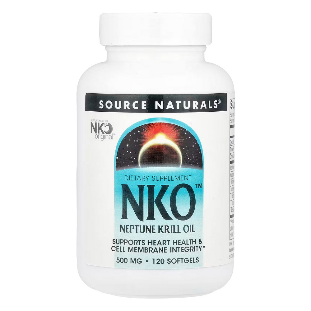 소스네추럴스 NKO <b>넵튠 크릴 오일 500mg</b> 120소프트젤
