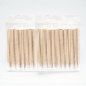 비립종 셀프제거 압출 짜기 바늘 얇은 뾰족 다용도 면봉 100개입 2개