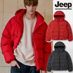 지프점퍼 Jeep 탈부착 후드 다운 점퍼 남성 여성