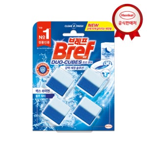 헨켈 변기세정제 브레프 듀오큐브 맥스 4P 1개 하이진