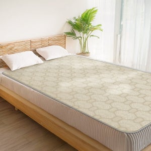 일월 허니굿밤 온수 전기 매트 장판 퀸더블(분리난방), 150x200cm