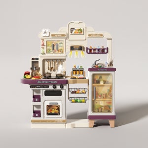 그랜드 쉐프 키친 주방놀이 올리브그린/버건디