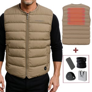 매드독캠프 3세대 USB 발열조끼 패딩 온열 열선 열조끼 배터리 포함