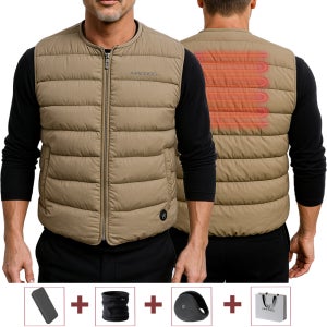 매드독캠프 3세대 USB 발열조끼 패딩 온열 열선 열조끼 배터리 포함