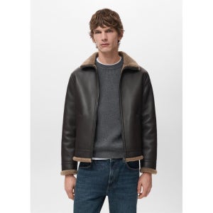 MANGO MAN 자켓 BARROW Dark Brown 27091170