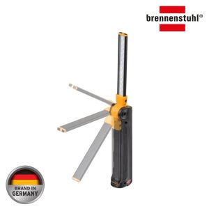 독일 브레넨스툴 프로페셔널 폴딩 LED 작업등 충전식 건설용 산업용 야외작업 BWL004