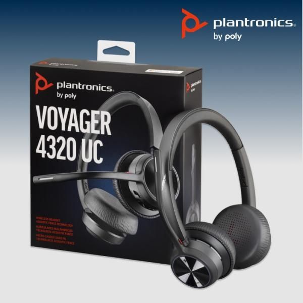 poly 헤드셋 폴리 보이저 Voyager 4320 UC 업무용 헤드셋 폴리 정품