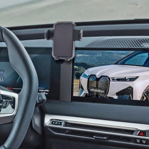 옵시디언 BMW iX i20 전용 핸드폰 반자동 클립거치대 CT-C10E+CT-HCB03