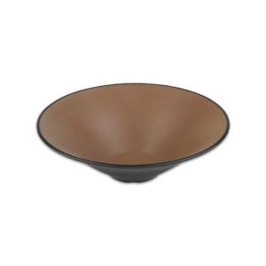 DOLSAN 돌산멜라민 롤링 다크브라운 다용도볼 10.5인치 DS-7067