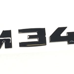 BMW 순정 리어 블랙 엠블럼 M340