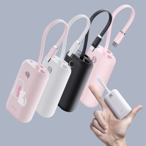 아이워크 기내반입보조배터리 초고속미니 휴대용 양방향충전 선물용 10000mAh, 블랙