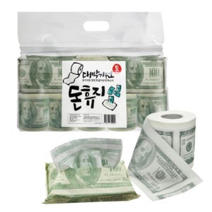 대박기원 돈휴지선물세트 달러티슈6개 넵킨4개 집들이선물 개업선물세트