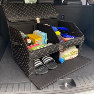 토요타툰드라트렁크정리함 깔끔 2단 수납