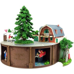 산케이 지브리 귀를 기울이면 지구옥 360도 디오라마 페이퍼 크래프트 (MK07-40)