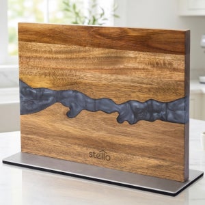 스텔로 원목 자석 칼블럭 칼 걸이 주방 칼집