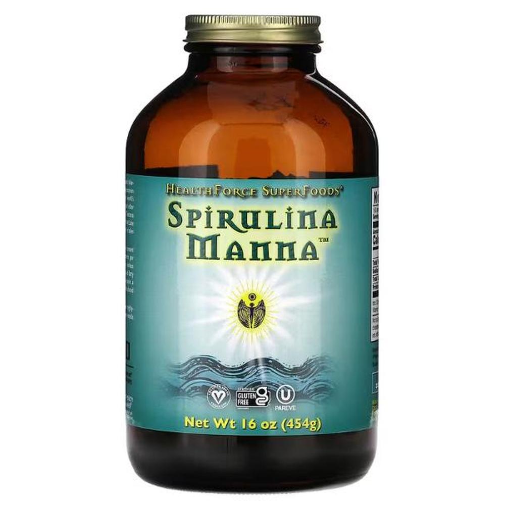 헬스포스수퍼푸드 <b>스피루리나 만나</b> 453.5g(16oz)