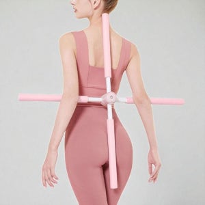 홈트필수 굽은등 바른자세 밸런스바 홈트 요가 척추 스트레칭봉