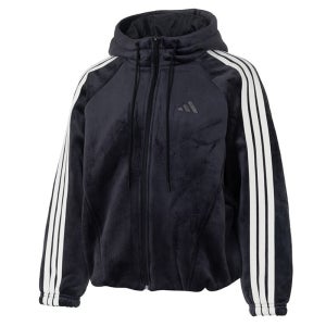 아디다스 여성 벨벳 트레이닝 세트 집업 후드 자켓 와이드 팬츠 KB7606