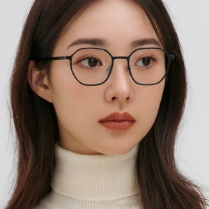 블랙몬스터 빅사이즈 사각 안경테 db118 가벼운 안경