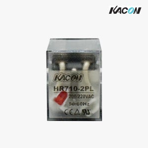 카콘 범용 릴레이 HR710-2PL AC220V 스탠다드형 220VAC 뉴큐브